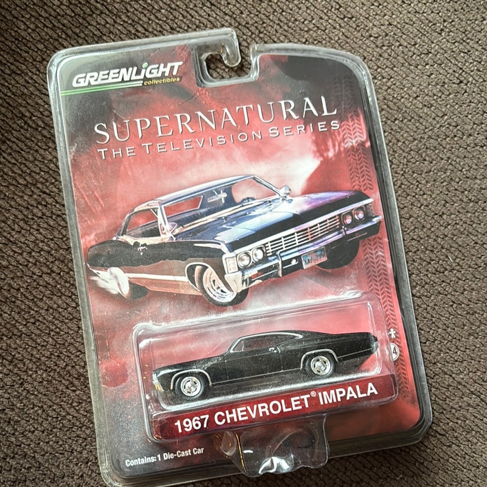 Supernatural 1967 Chevrolet Impala Die-Cast Car - Black